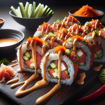 Spicy tuna rolls