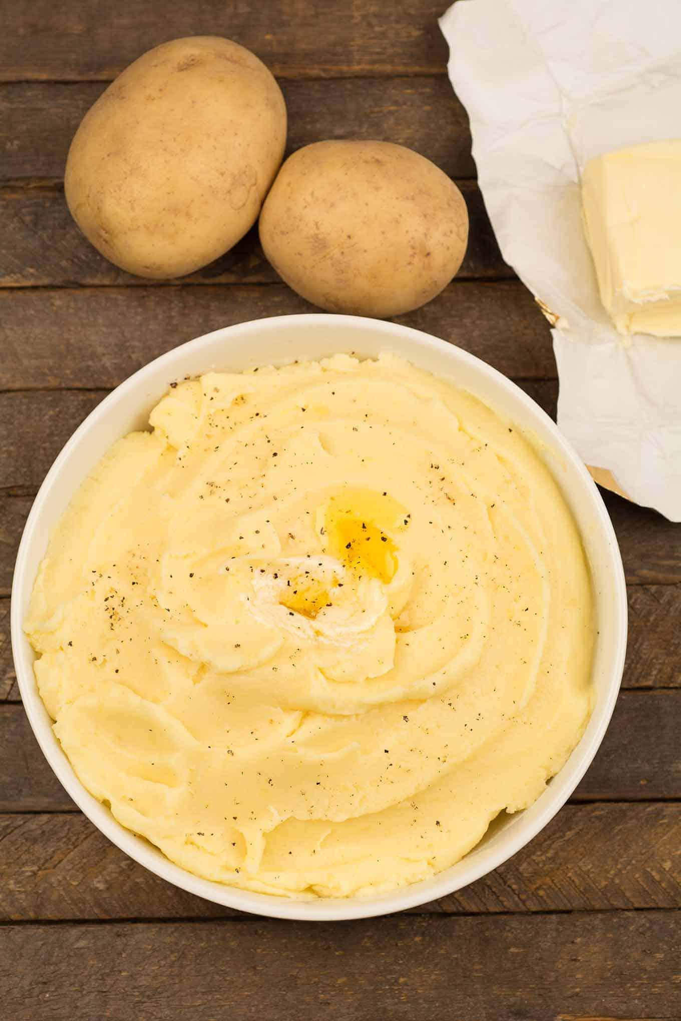 GARLIC MASHED POTATOES RECIPE